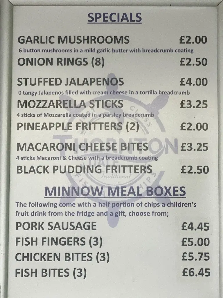 Menu_Thornton Dale Fisheries_Thornton Dale_image_2