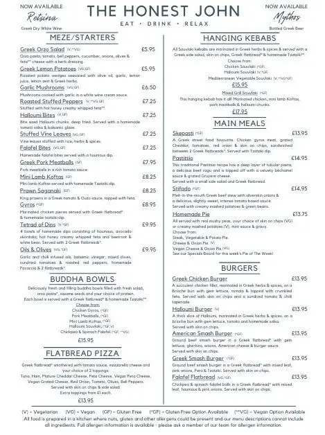 Menu_The Honest John Bar & Coffee Tavern_Todmorden_image_1