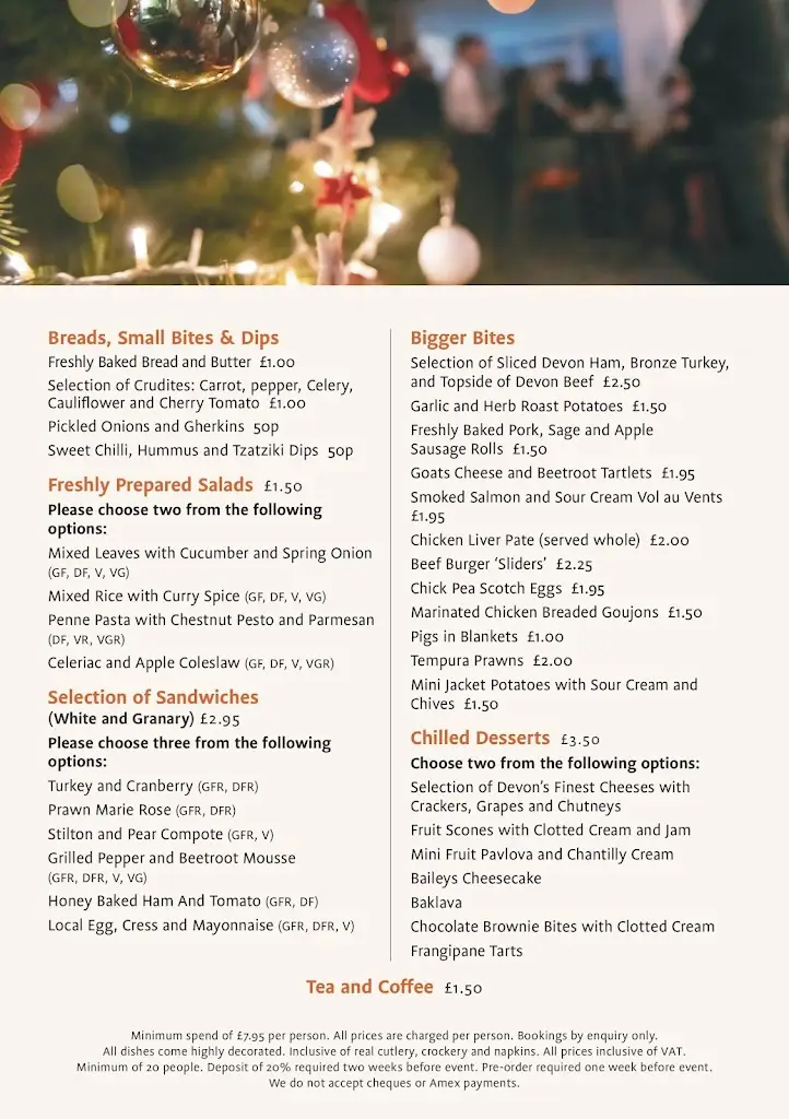 Menu_Bickleigh Mill_Tiverton_image_3