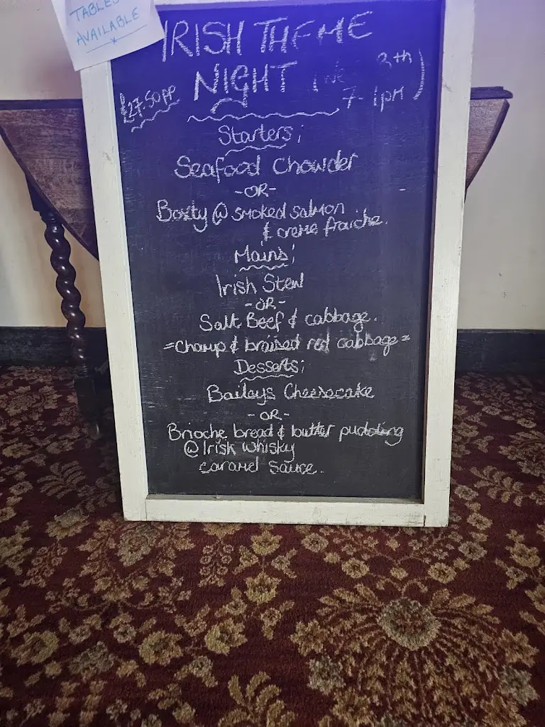 Menu_The Kings Head_Tollesbury_image_1