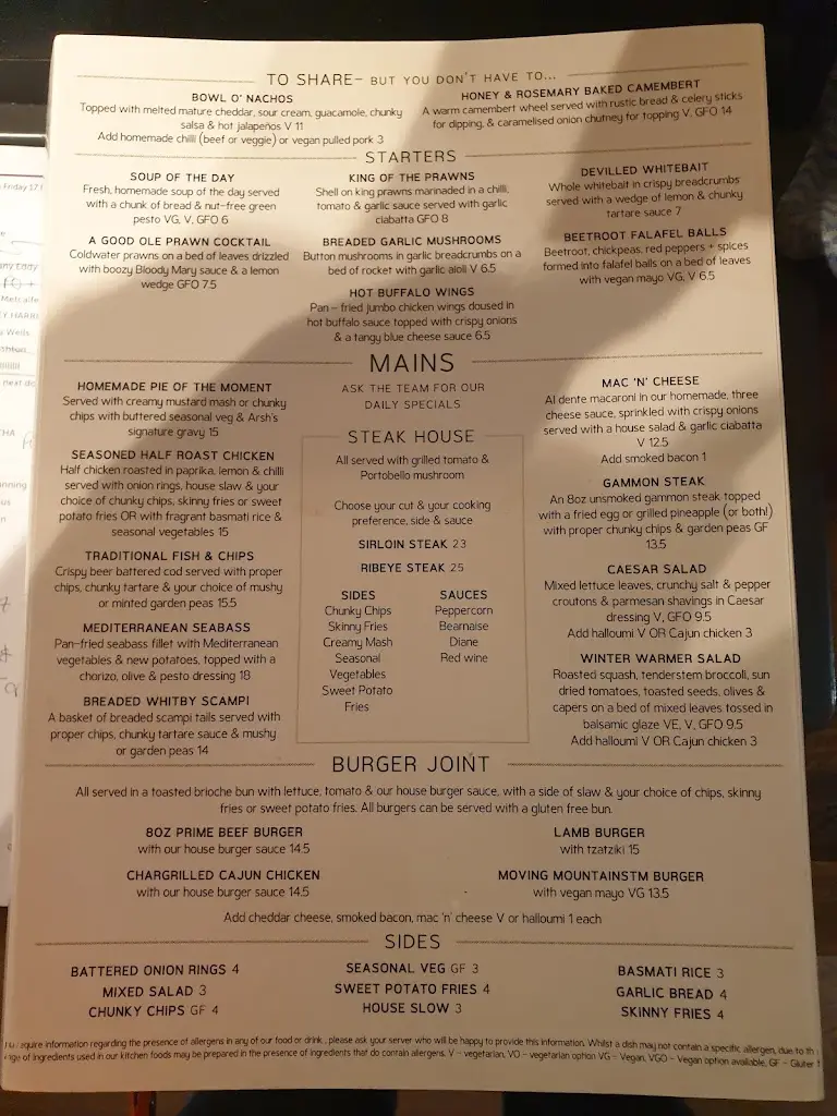 Menu_The Fancott_Toddington_immagine_2