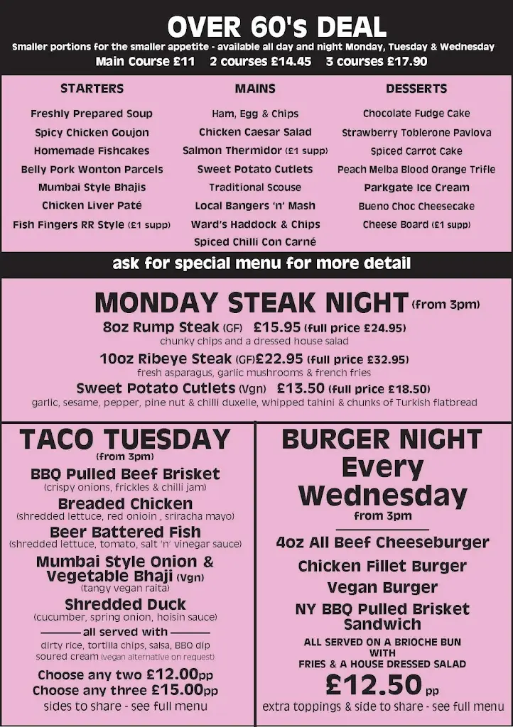 Menu_The Refreshment Rooms_Bebington_immagine_3