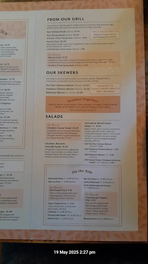 Menu_The Three Stags_Bebington_image_4