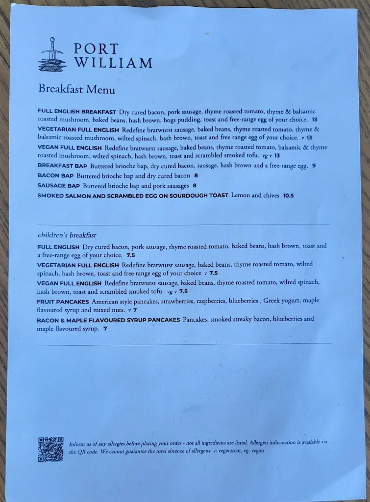 Menu_Port William, Trebarwith Strand_Tintagel_image_3