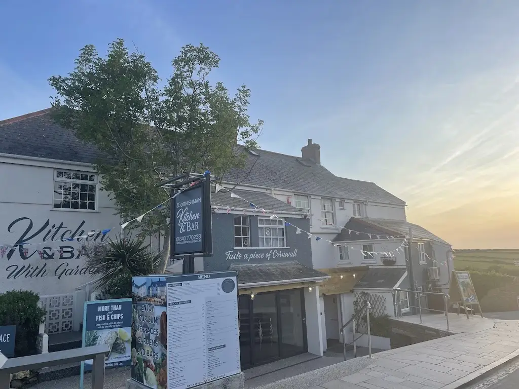 The Cornishman Inn restaurant in Tintagel