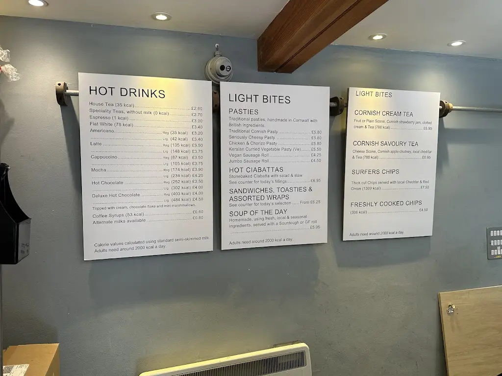 Menu_Tintagel Castle The Beach Cafe_Tintagel_image_2