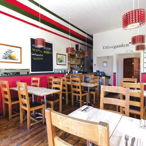 The Olive Garden restaurant in Tintagel