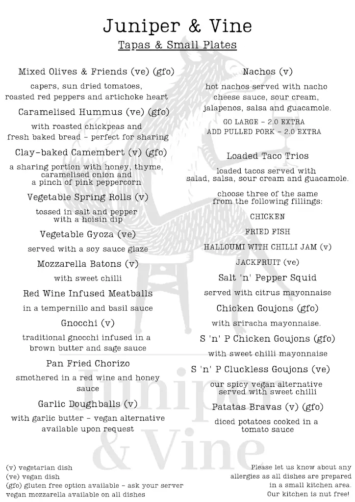 Menu_Juniper and Vine_Tottington_image_1