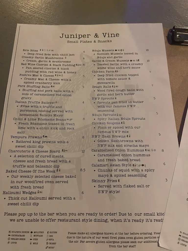 Menu_Juniper and Vine_Tottington_image_2