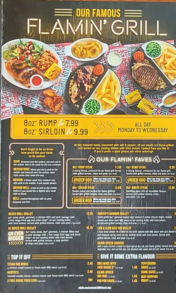 Menu_Bridge Inn_Bebington_imagen_3