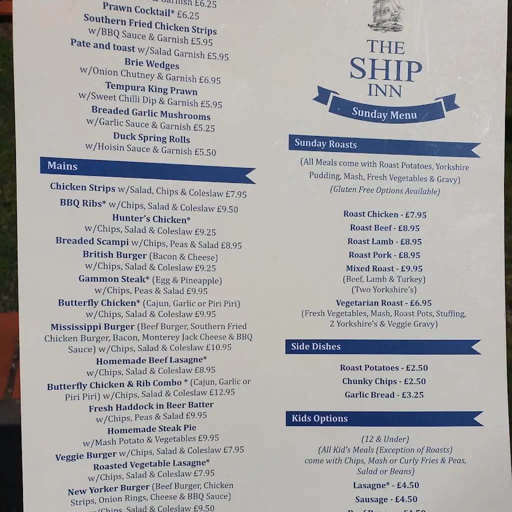 Menu_The Ship Inn_Tiptree_image_3