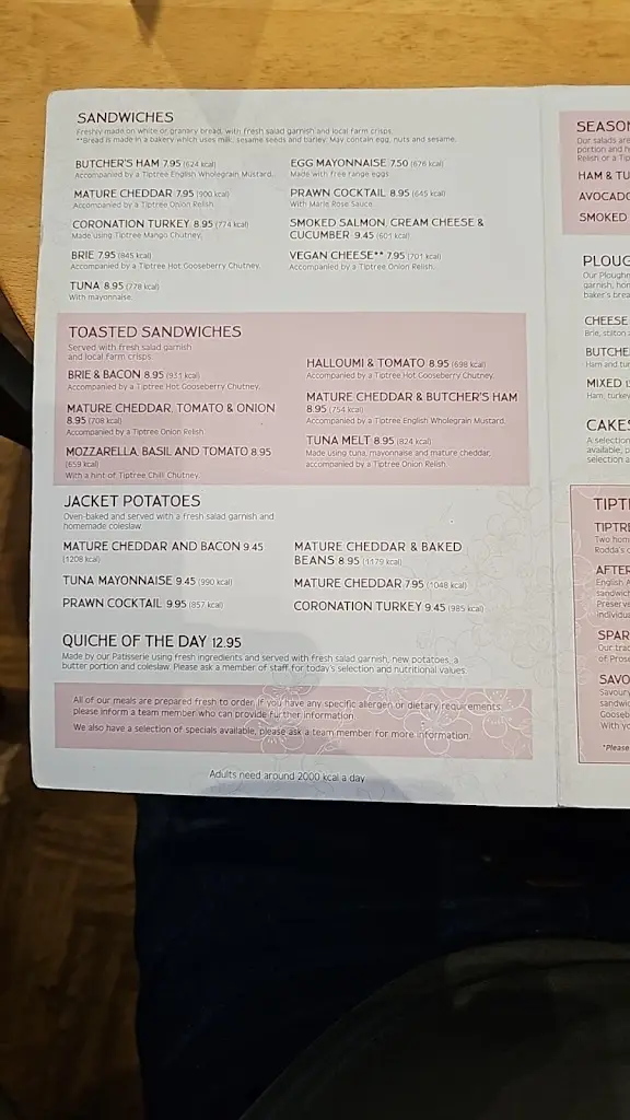 Menu_Tiptree Tea Room_Tiptree_image_1