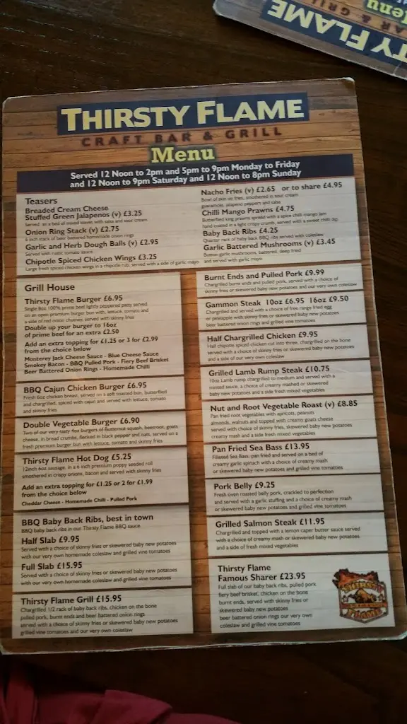 Menu_The Thirsty Flame_Treeton_image_1
