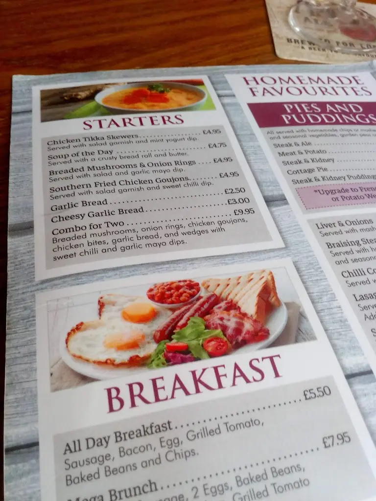 Menu_The Furlong_Tunstall_image_1