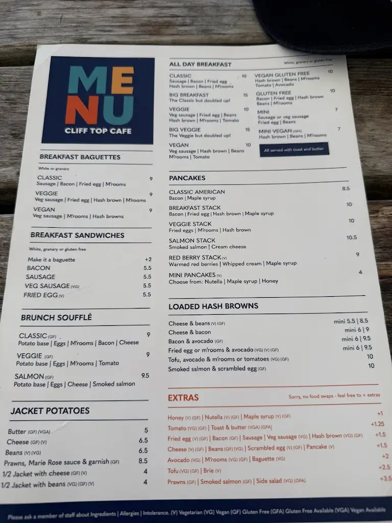 Menu_Cliff Top Café_Torpoint_image_1