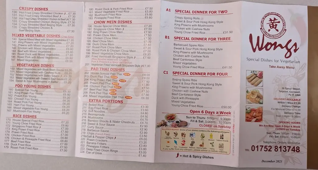 Menu_Wongs_Torpoint_image_2