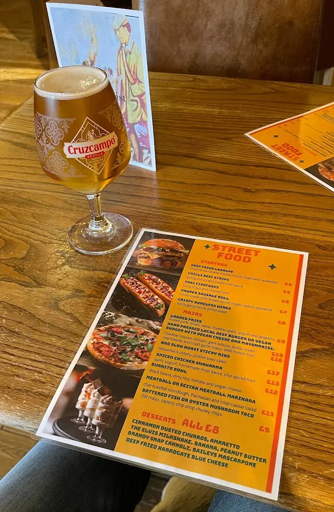 Menu_The Dog and Gun_Thirsk_image_3