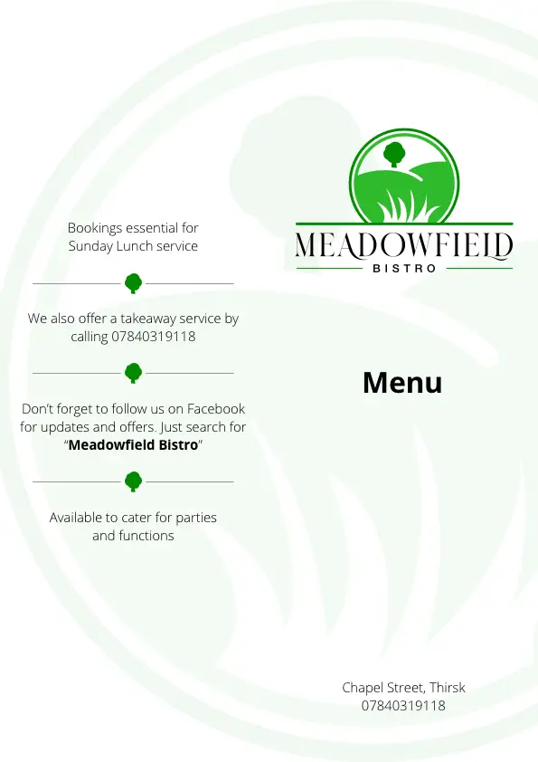 Menü_Meadowfield Bistro MGM Catering_Thirsk_Bild_2
