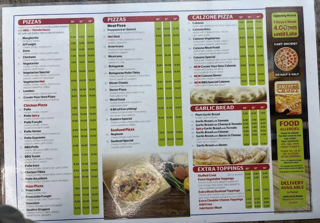 Menu_The Parmesan House Thirsk_Thirsk_image_1