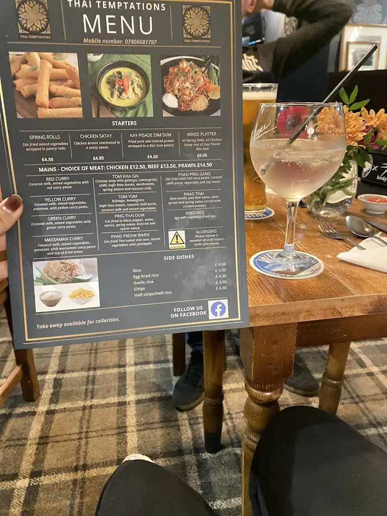 Menu_Thai Temptations_Trimdon Grange_image_1