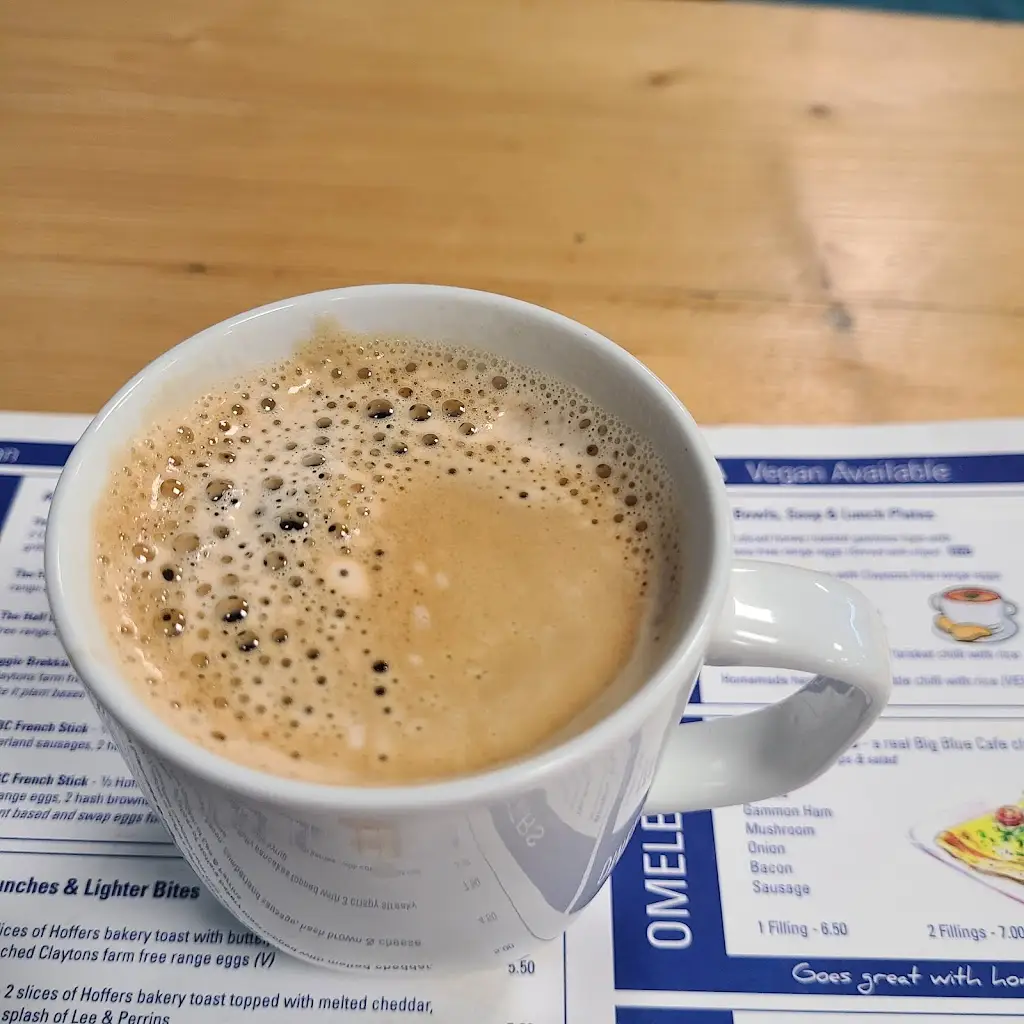 Kevin Robinson_Big Blue Cafe_Totton_review