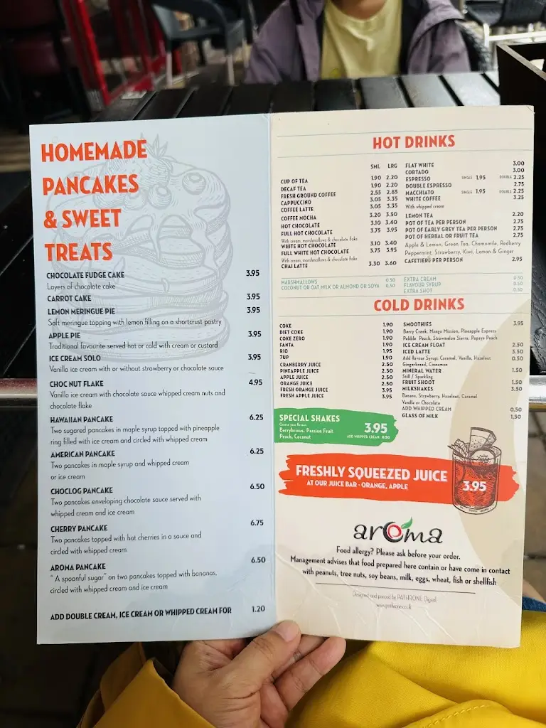 Menu_Cafe Aroma_Totton_image_3