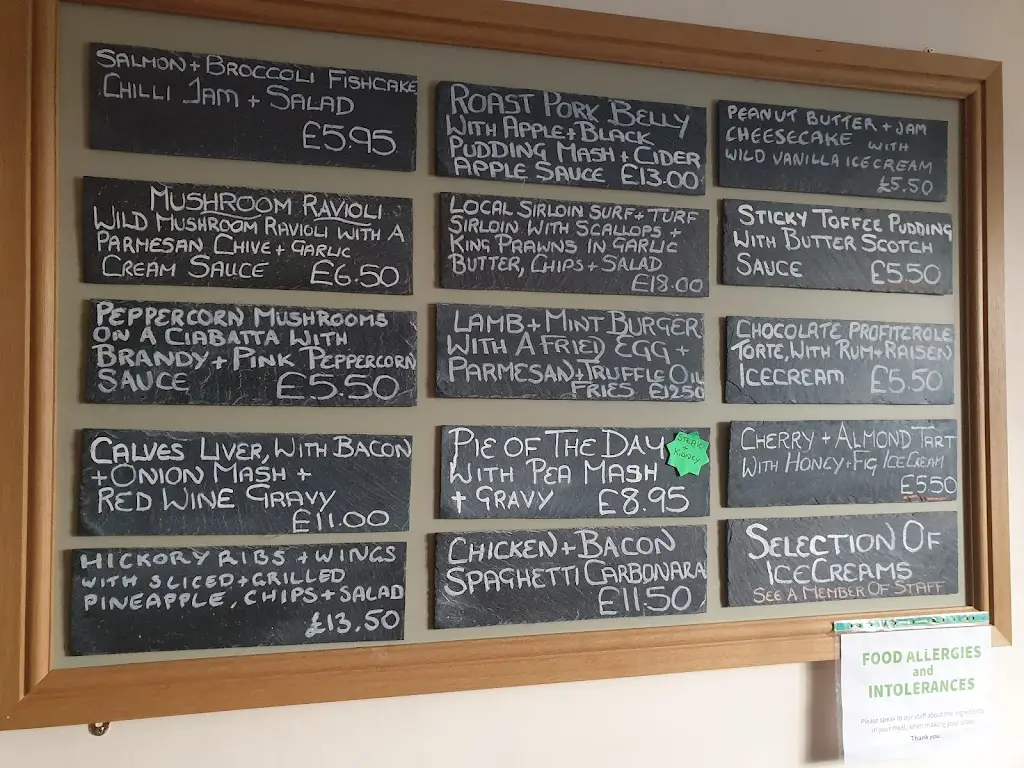 Menu_The Salmon Leap_Totton_image_1