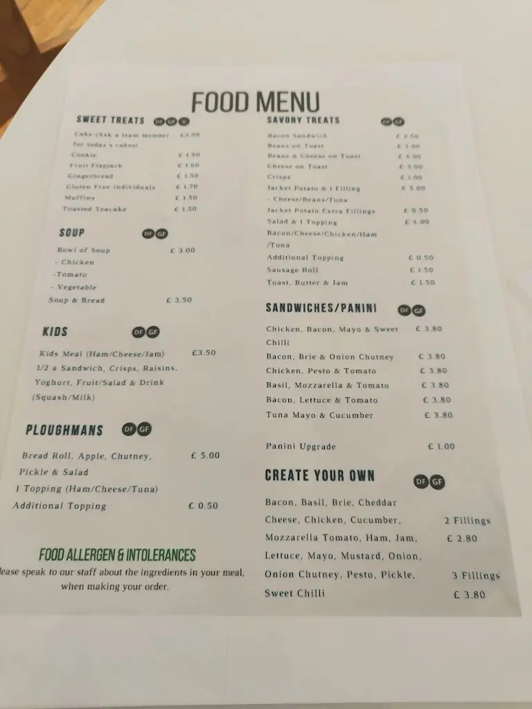 Menu_The Chapel, Café & Shop_Totton_immagine_1
