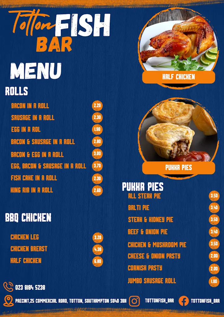 Menu_Totton Fish Bar_Totton_image_2