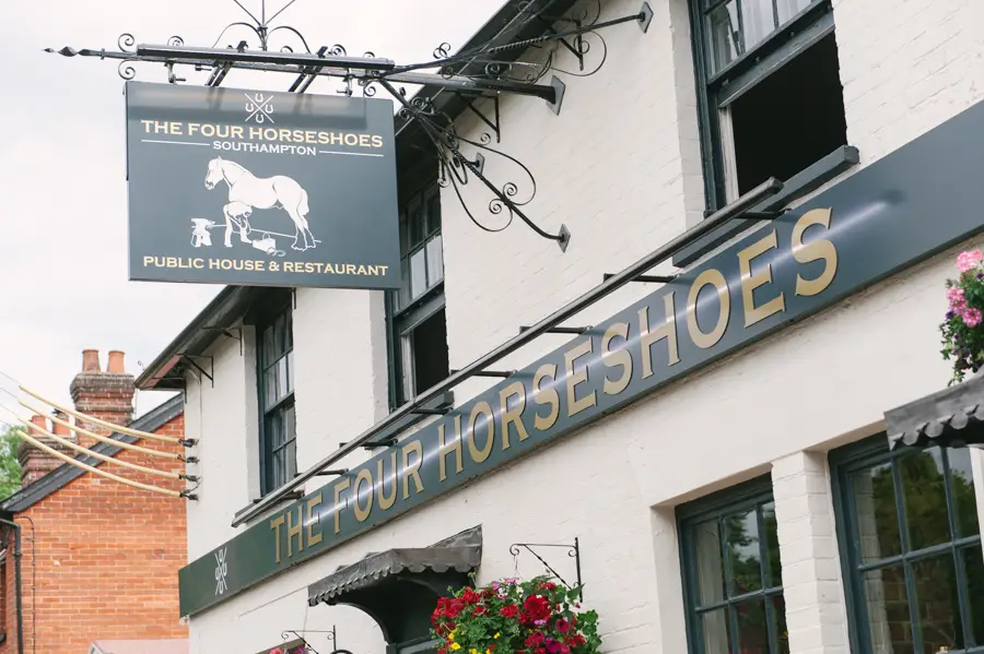 The Four Horseshoes restaurant in Totton