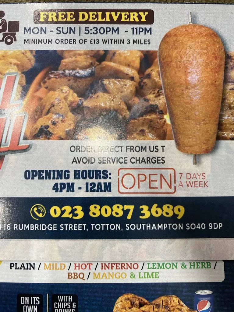 Menu_Charcoal Grill Totton_Totton_immagine_2