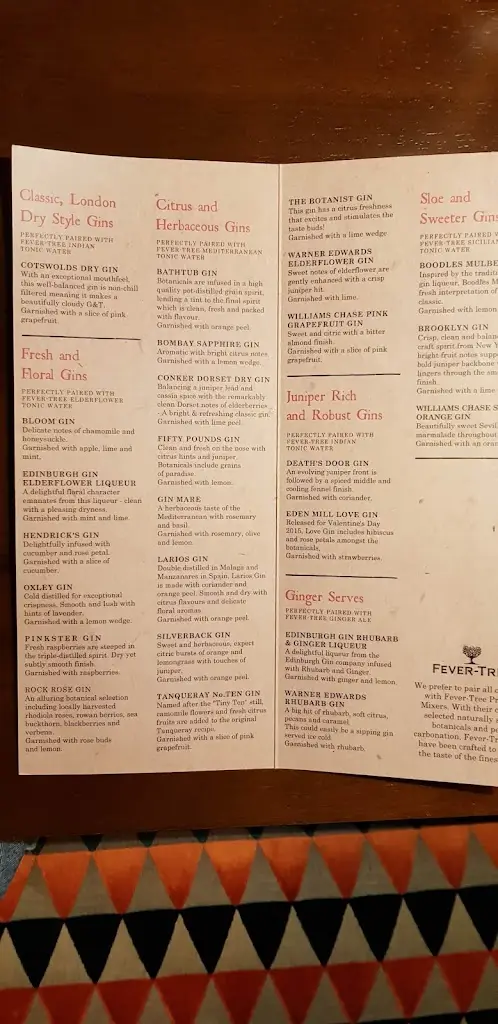 Menu_The Gamekeeper_Totton_image_3