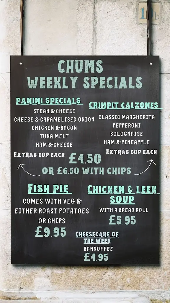 Menu_Chums Cafe Ulceby_Ulceby_image_3