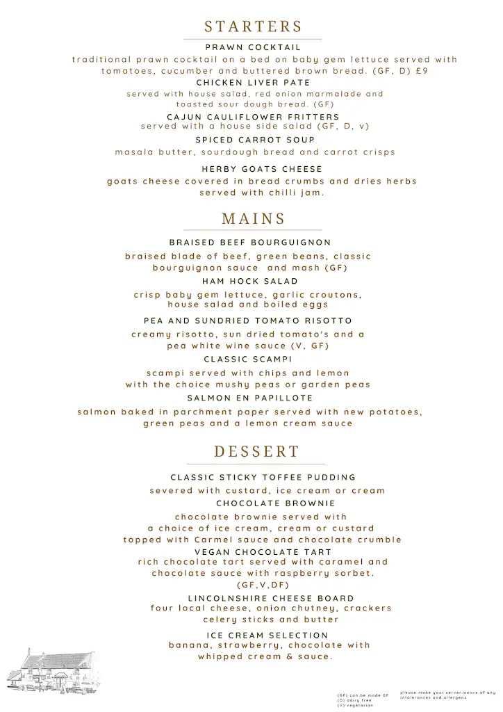 Menu_The Nags Head WOOTTON_Ulceby_image_1