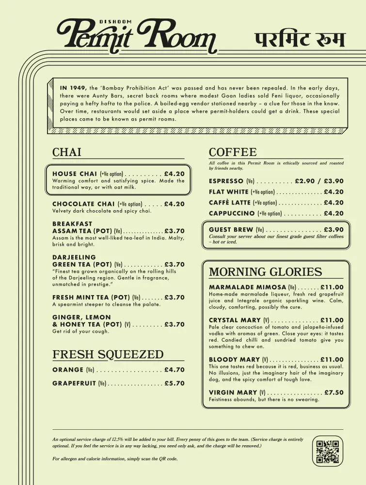 Menu_Dishoom Permit Room Brighton_Beighton_image_2