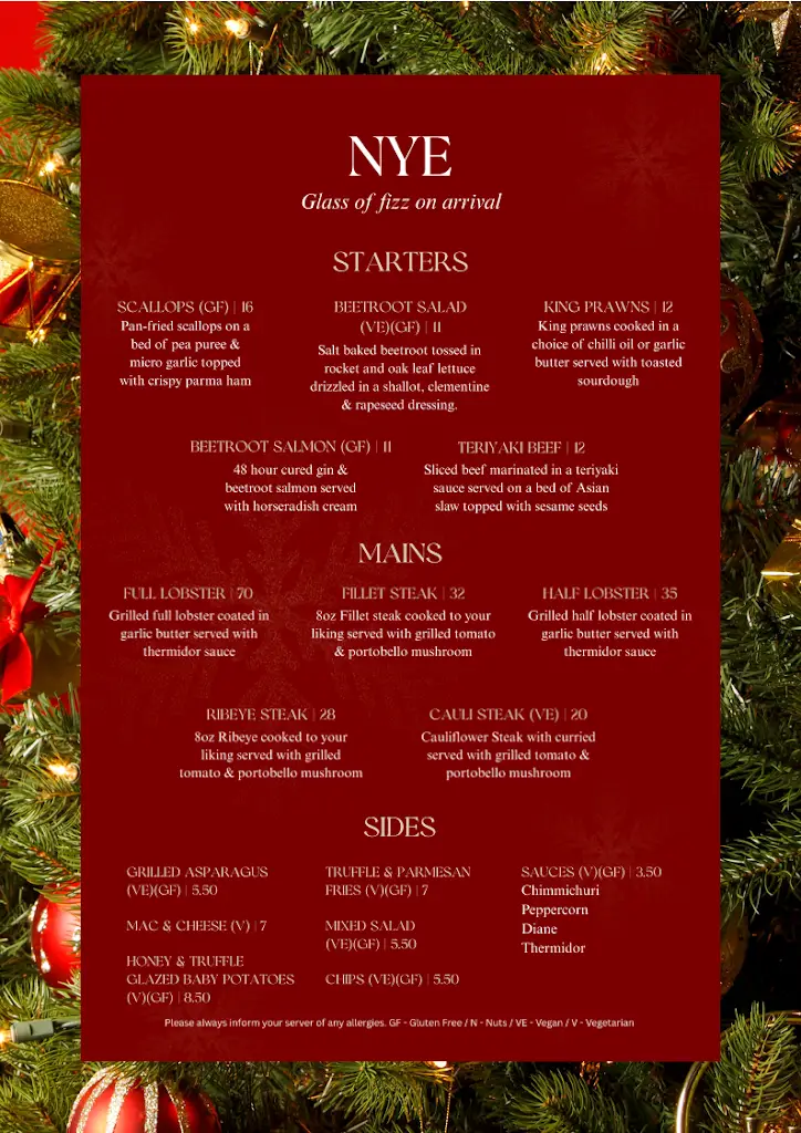 Menu_The Cove_Tynemouth_image_1