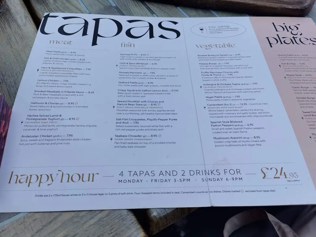 Menu_Allard's Lounge_Tynemouth_image_4