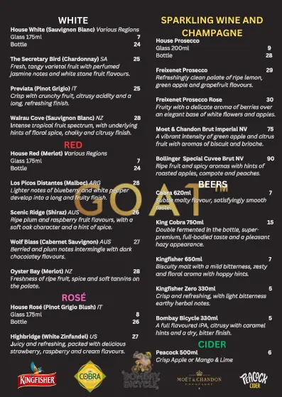Menu_GOAT Restaurant_Upminster_image_4