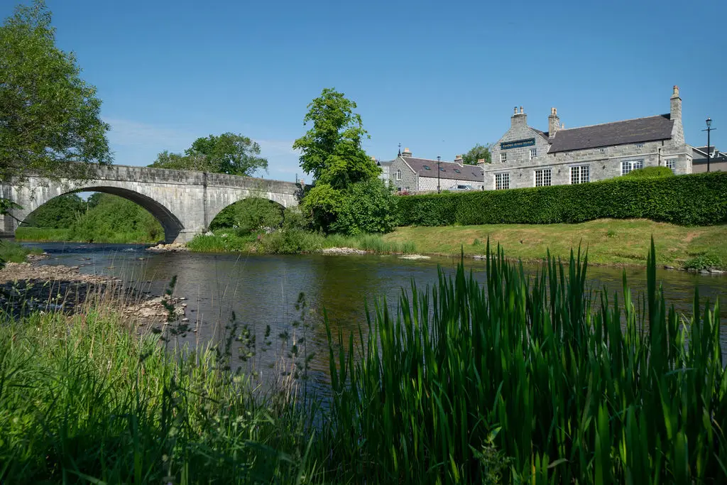 The Forbes Arms Hotel restaurant in Alford