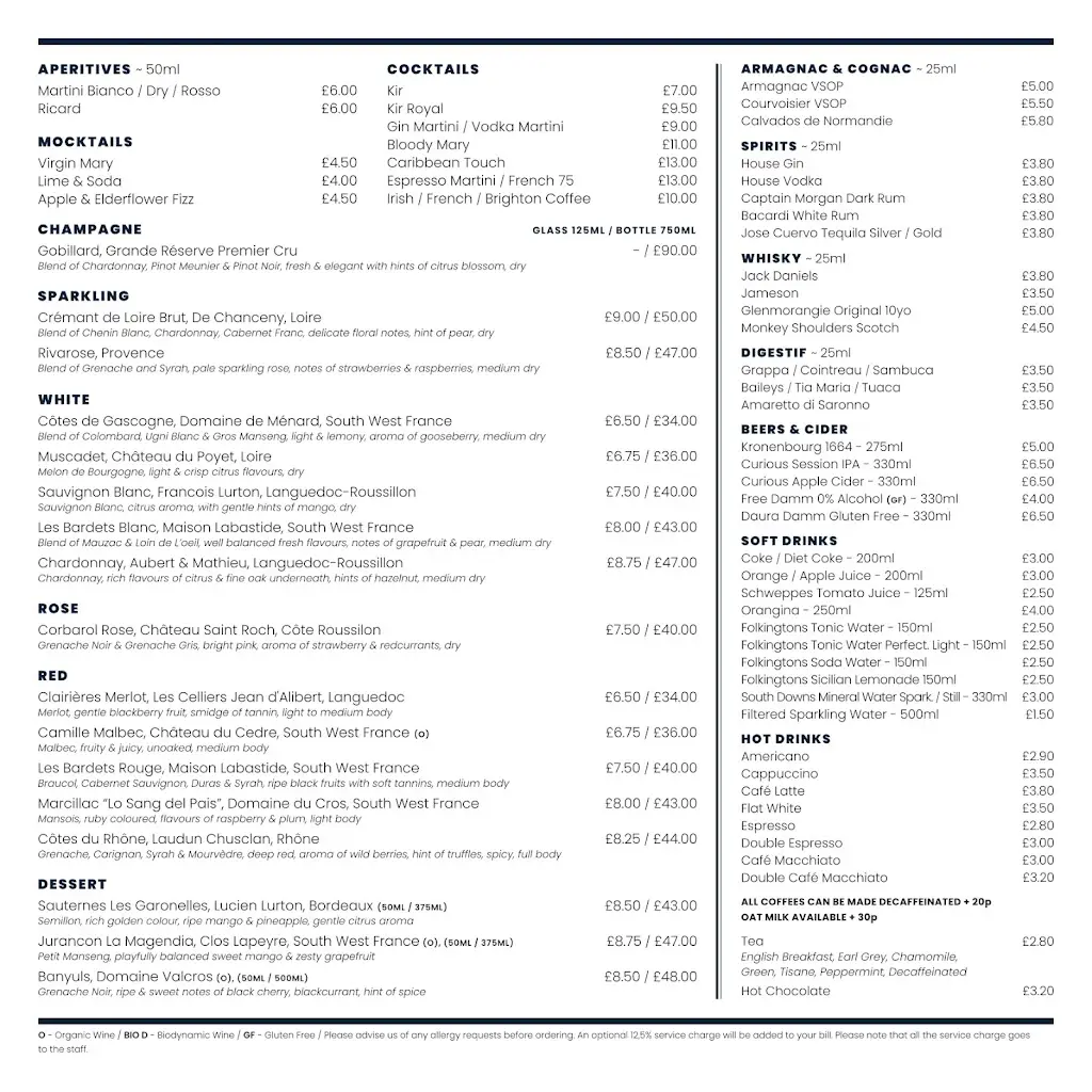 Menu_Petit Pois Restaurant_Beighton_immagine_2