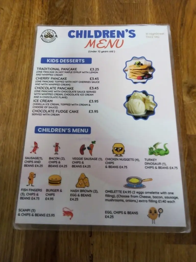 Menu_Aroma Cafe_Uckfield_image_3