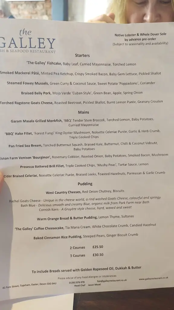 Menu_The Galley Restaurant_Topsham_image_1