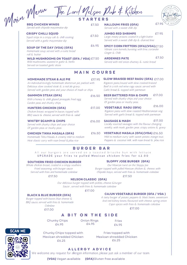 Menu_The Lord Nelson Pub & Kitchen_Topsham_image_4