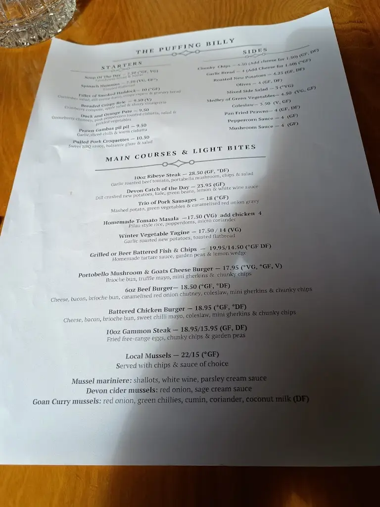 Menu_The Puffing Billy Inn_Topsham_image_2