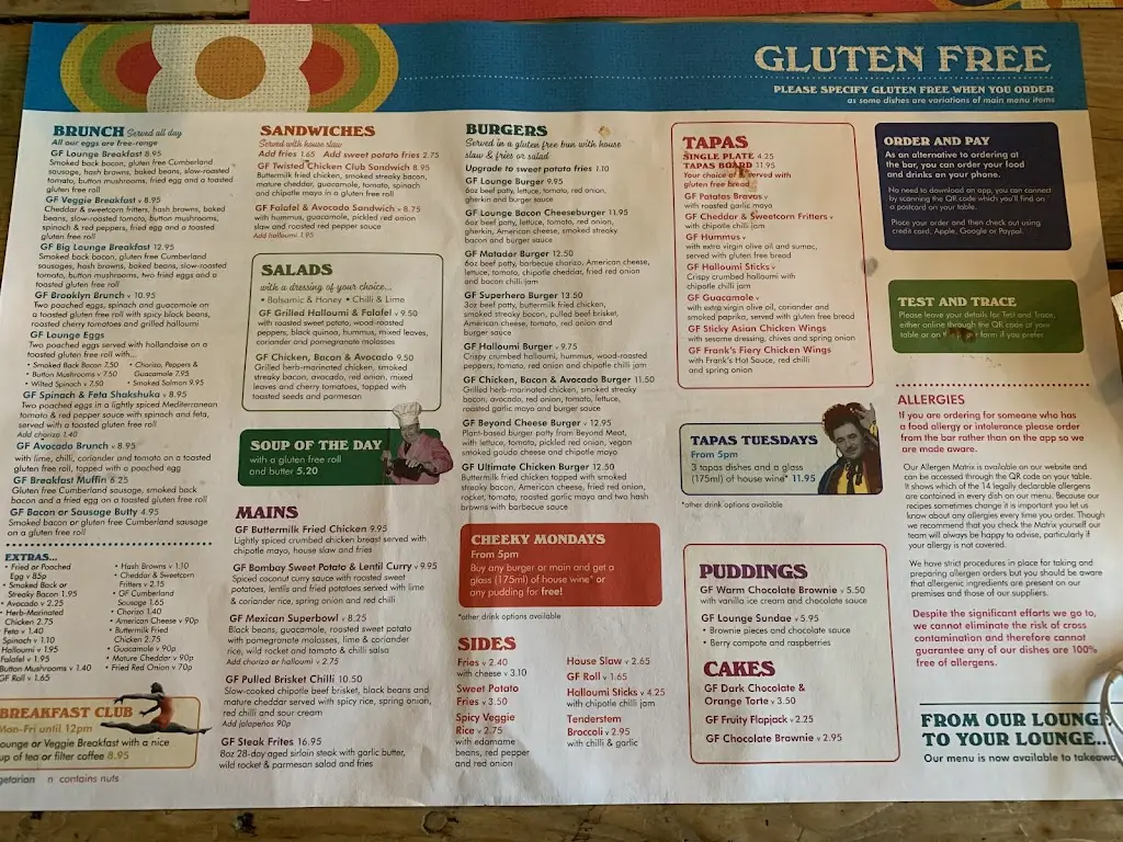 Menu_Valeroso Lounge_Trowbridge_image_1