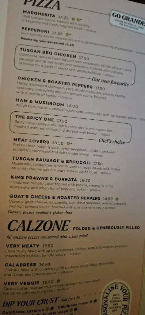 Menu_Prezzo Italian Restaurant Trowbridge_Trowbridge_image_2