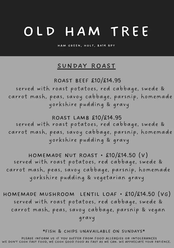 Menu_Old Ham Tree_Trowbridge_image_1