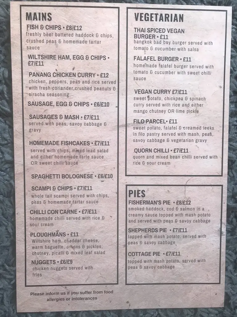 Menu_Old Ham Tree_Trowbridge_image_2