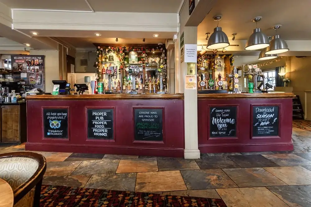 Black Horse restaurant in Trowbridge