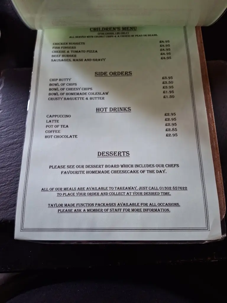 Menu_The White Hart_Wadworth_image_3